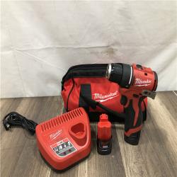 AS-IS Milwaukee  12-Volt Lithium-Ion Brushless Cordless Subcompact Brushless Drill Driver Kit
