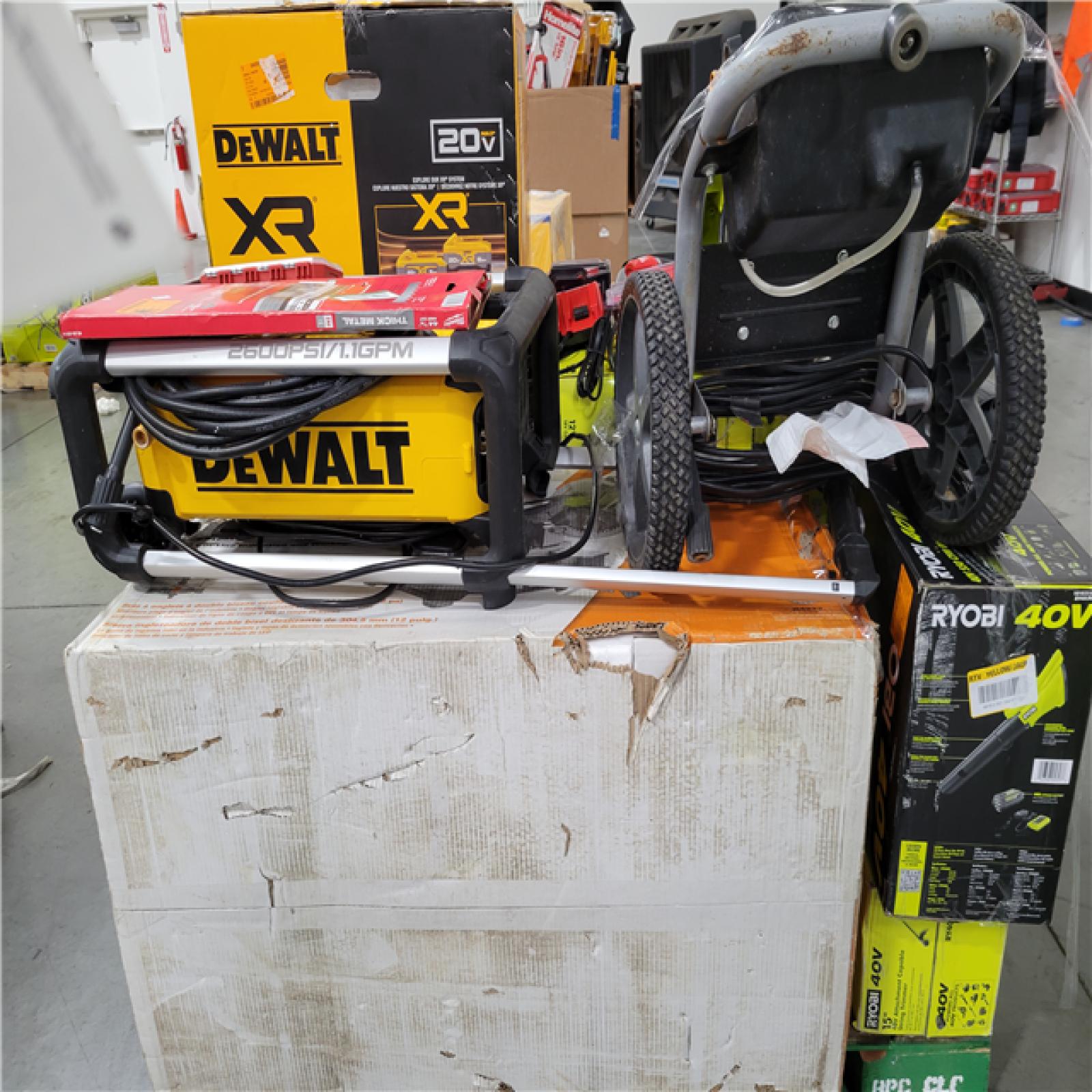 CALIFORNIA AS-IS TOOL PALLET