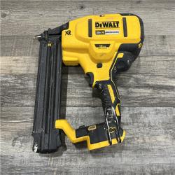 AS-IS DEWALT 20V MAX XR Lithium-Ion Electric Cordless 18-Gauge Brad Nailer (Tool Only)