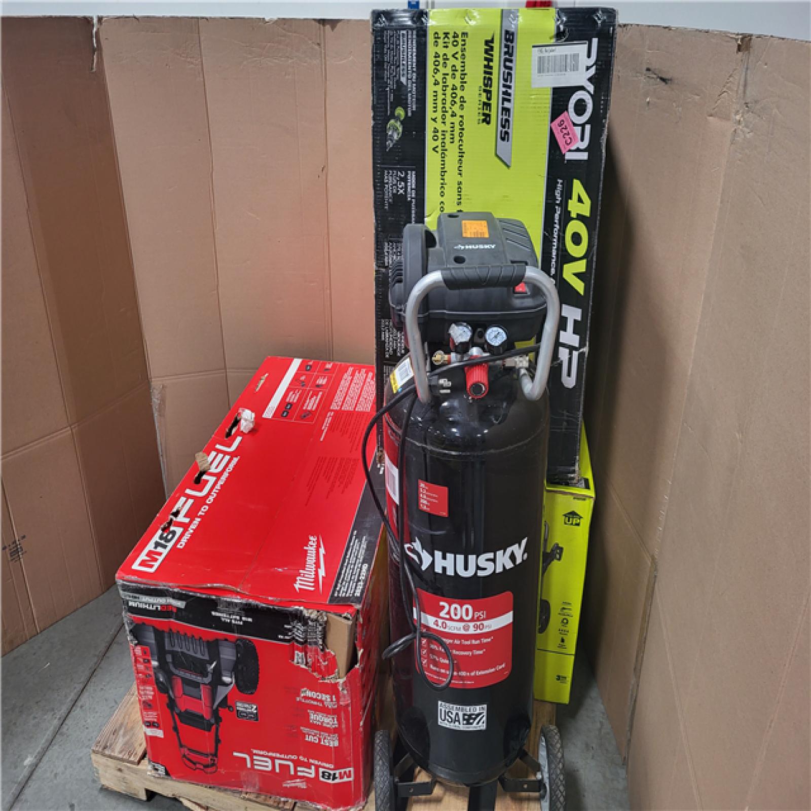 CALIFORNIA AS-IS OUTDOOR POWER EQUIPMENT