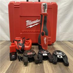 AS-IS Milwaukee M12 12-Volt Lithium-Ion Force Logic Cordless Press Tool Kit