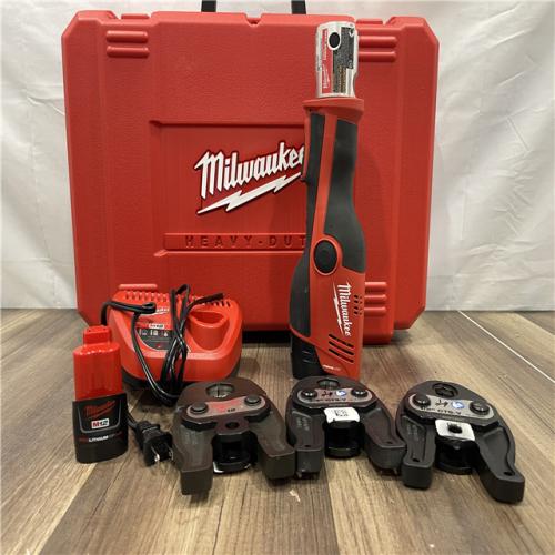 AS-IS Milwaukee M12 12-Volt Lithium-Ion Force Logic Cordless Press Tool Kit