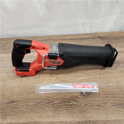AS-IS Milwaukee M18 18V Fuel Sawzall 1-1/4  Reciprocating Saw Cordless Lithium-Ion Brushless 2821-20
