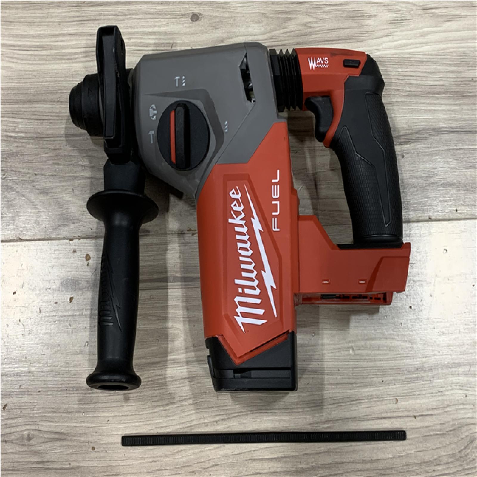 AS-IS Milwaukee  FUEL 18V Lithium-Ion Brushless Cordless 1 in. SDS-Plus Rotary Hammer (Tool-Only)