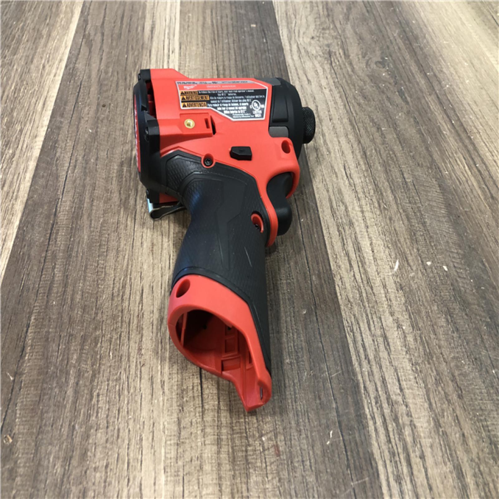 AS-IS Milwaukee FUEL 12V Lithium-Ion Brushless Cordless 1/4 in. Hex Impact Driver (Tool-Only)