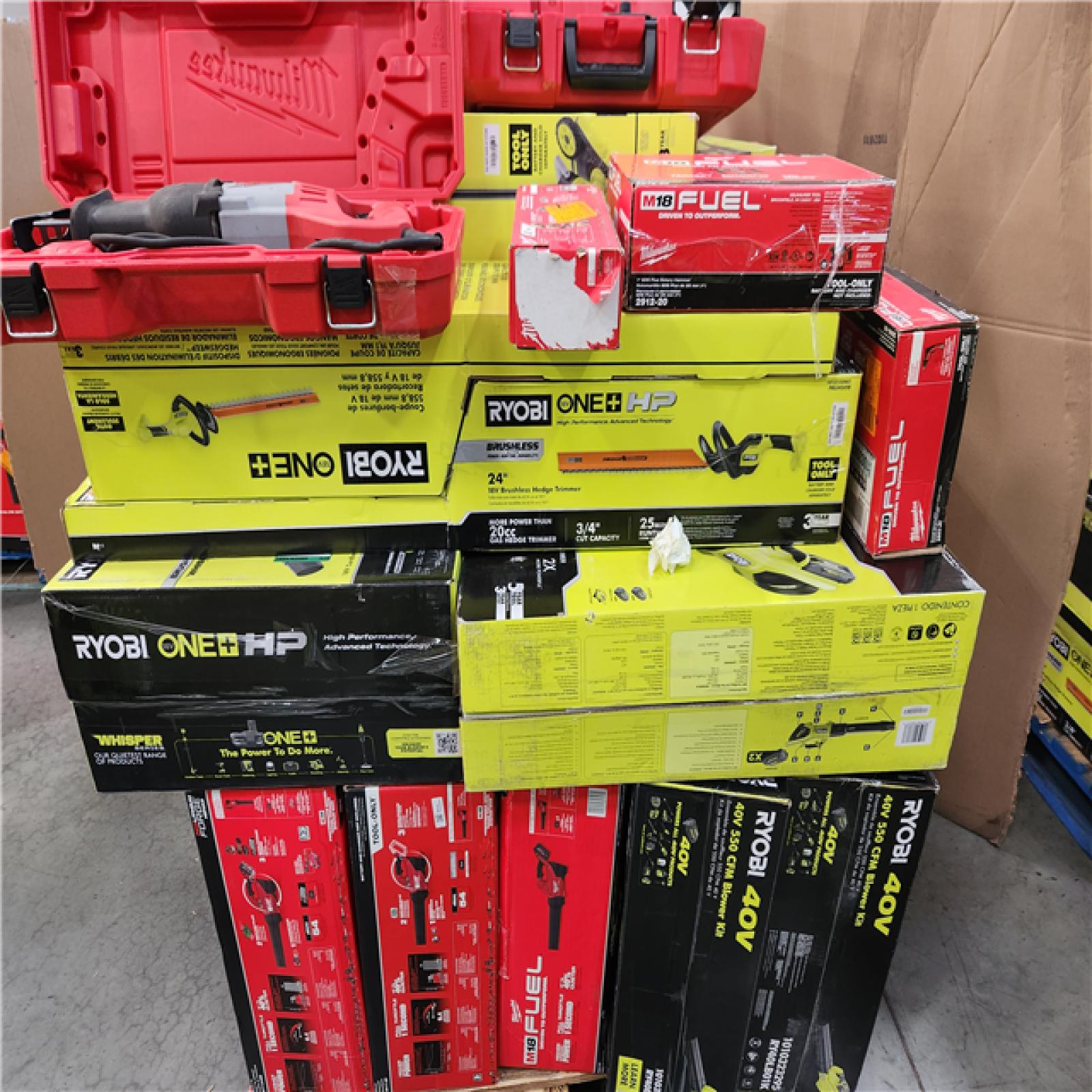 CALIFORNIA AS-IS TOOL PALLET