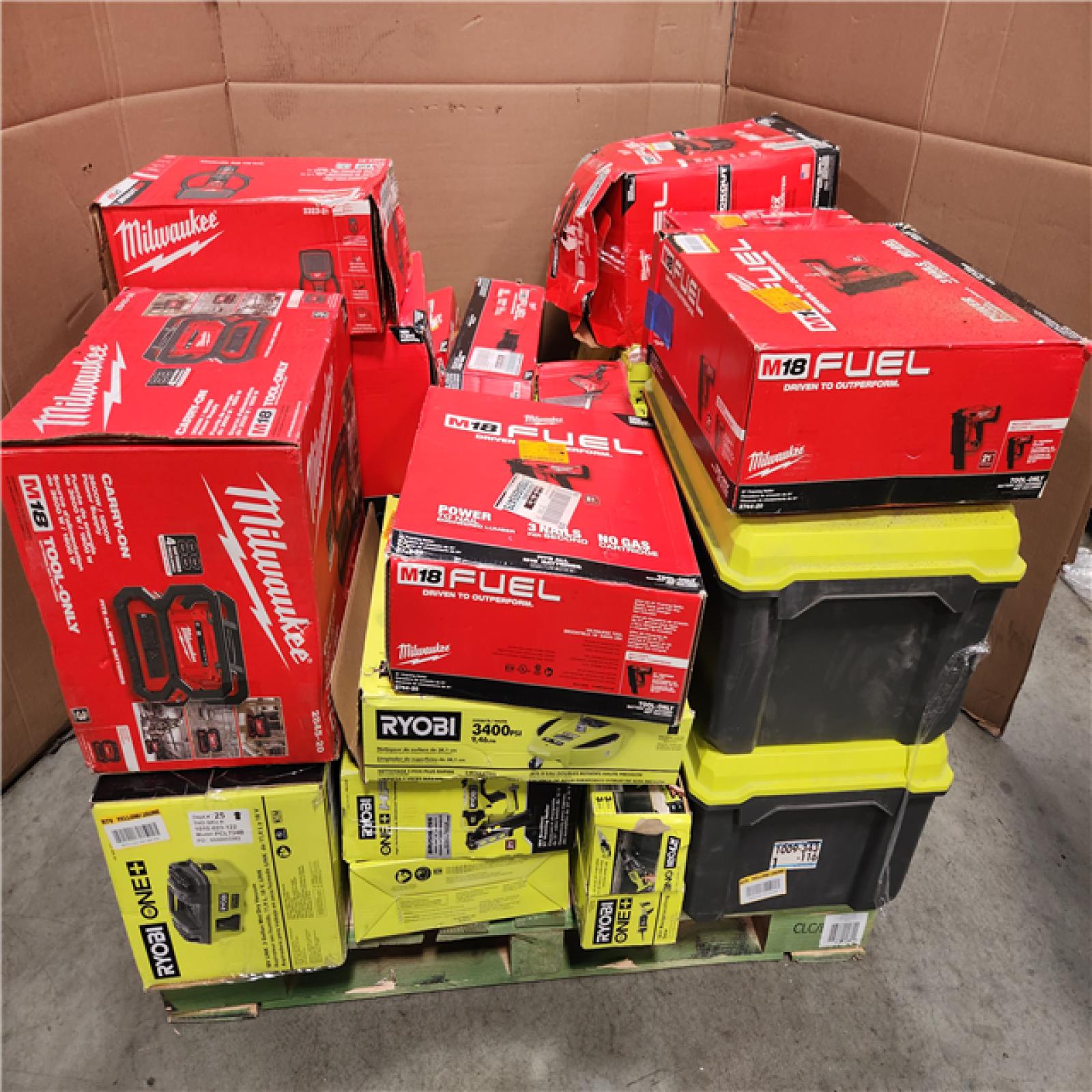 CALIFORNIA AS-IS TOOL PALLET