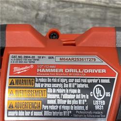 AS-IS Milwaukee FUEL 18V Lithium-Ion Brushless Cordless Hammer Drill and Impact Driver Combo Kit