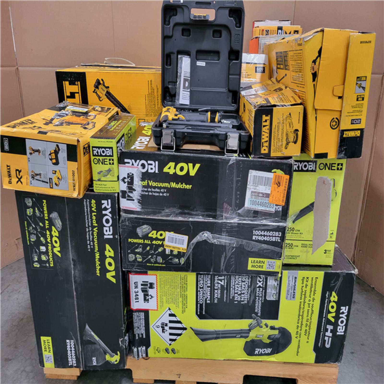 CALIFORNIA AS-IS TOOL PALLET