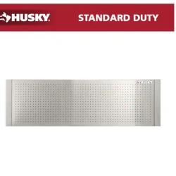 NEW! -  Husky 52 in. W to 72 in. W Stainless Steel Adjustable Pegboard -(2 units)