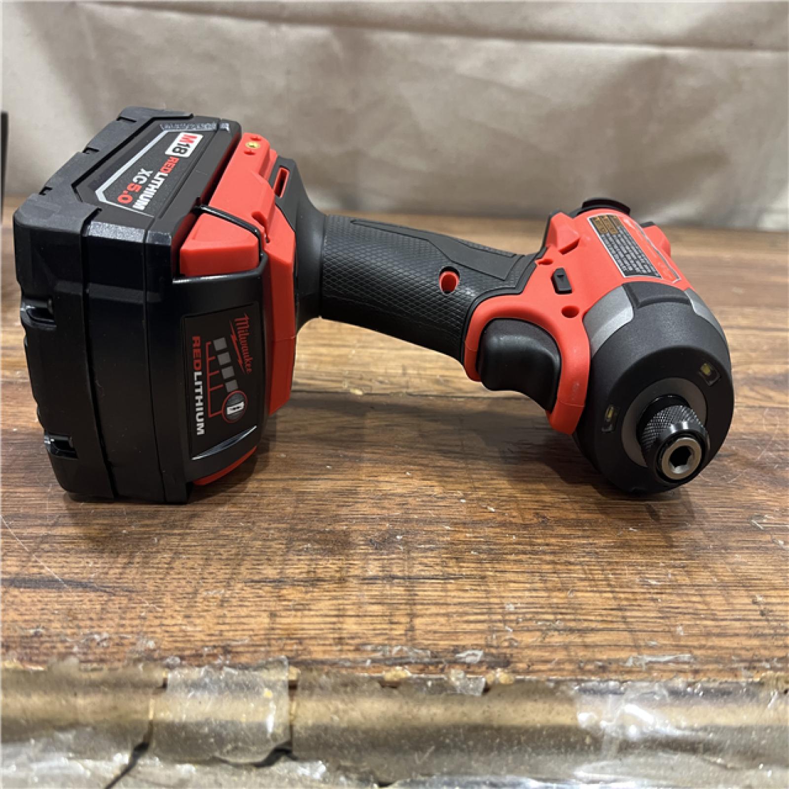 AS-IS M18 FUEL 18V Lithium-Ion Brushless Cordless Hammer Drill and Impact Driver Combo Kit (2-Tool) with 2 Batteries