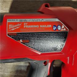 HOUSTON LOCATION - AS-IS Milwaukee 2744-20 M18 FUEL 3-1/2 in. 18-Volt 21-Degree Lithium-Ion Brushless Cordless Framing Nailer (Tool-Only)
