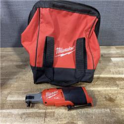Houston Location AS-IS Milwaukee FUEL 12-Volt Lithium-Ion Brushless Cordless High Speed 3/8 in. Ratchet (Tool-Only)