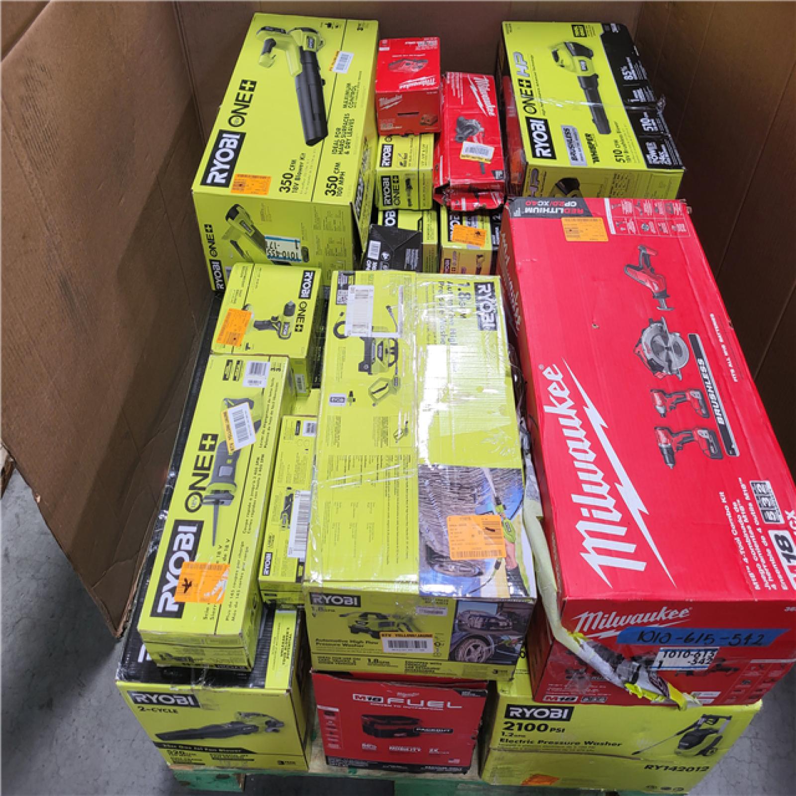 CALIFORNIA AS-IS TOOL PALLET