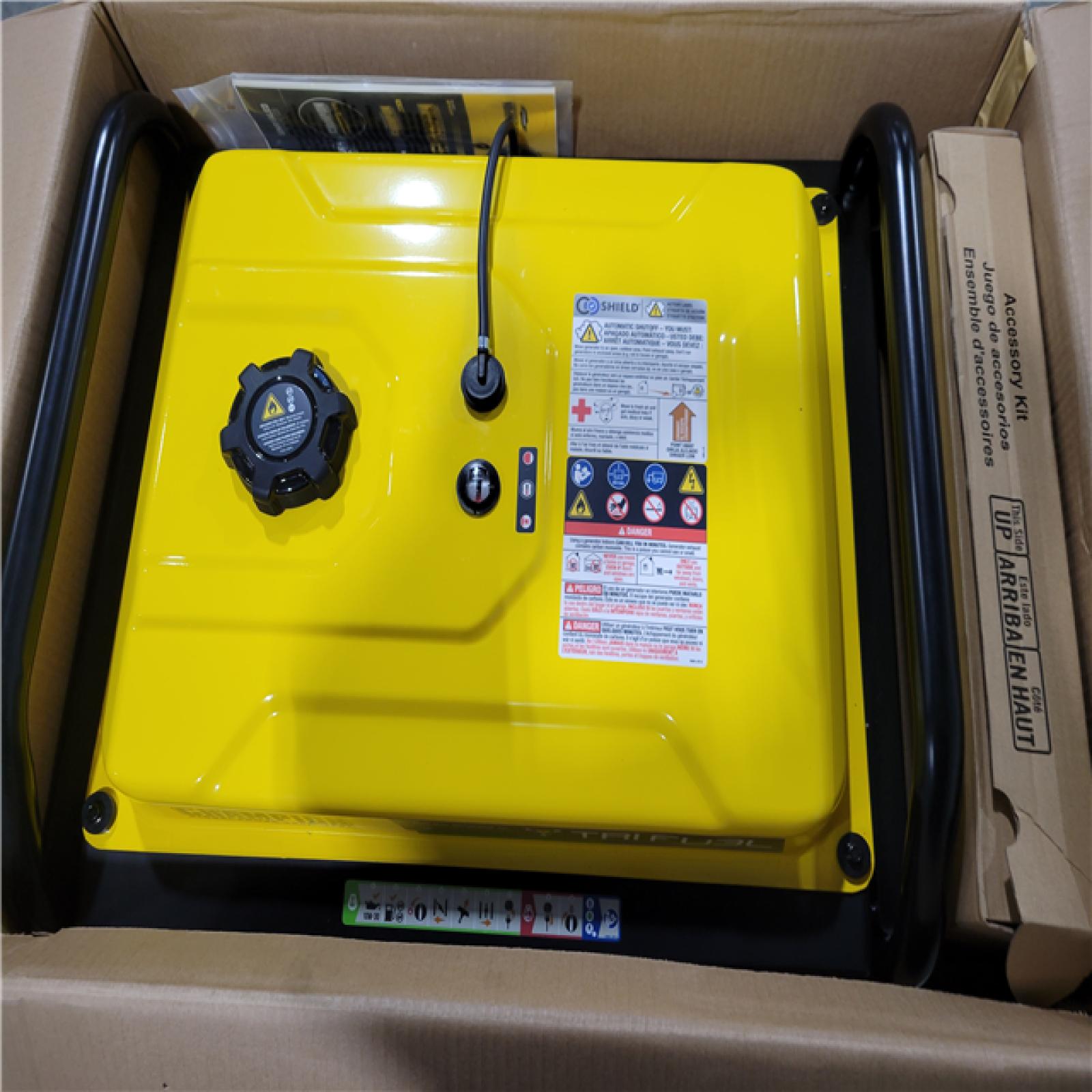 CALIFORNIA AS-IS CHAMPION PORTABLE GENERATOR