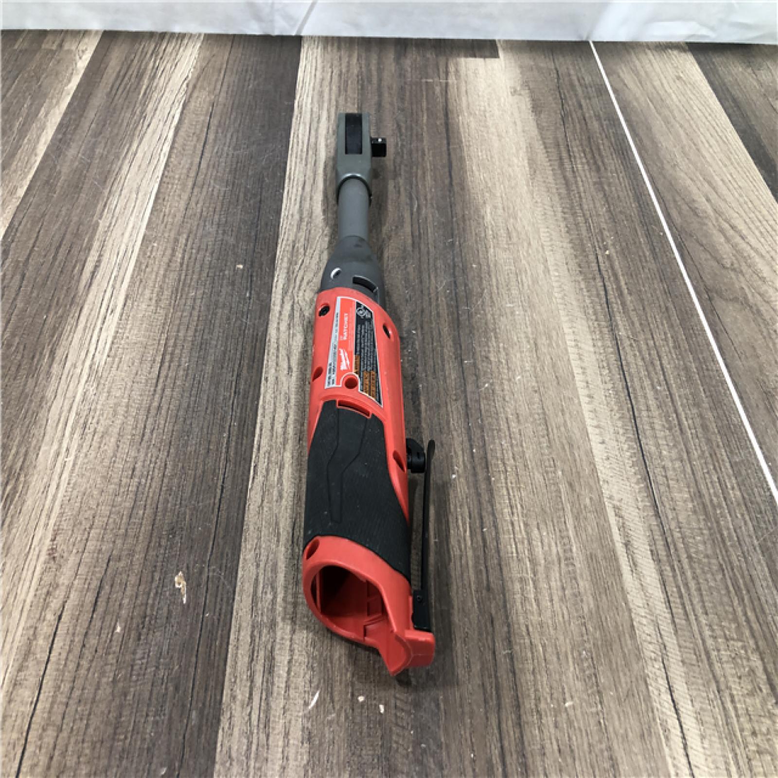 AS-IS Milwaukee FUEL 12V 3/8 in. Lithium-Ion Brushless Cordless Extended Reach Ratchet (Tool-Only)