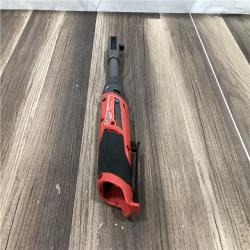 AS-IS Milwaukee FUEL 12V 3/8 in. Lithium-Ion Brushless Cordless Extended Reach Ratchet (Tool-Only)