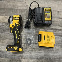 AS-IS DEWALT ATOMIC 20V MAX Lithium-Ion Cordless 1/4 in. Brushless Impact Driver Kit