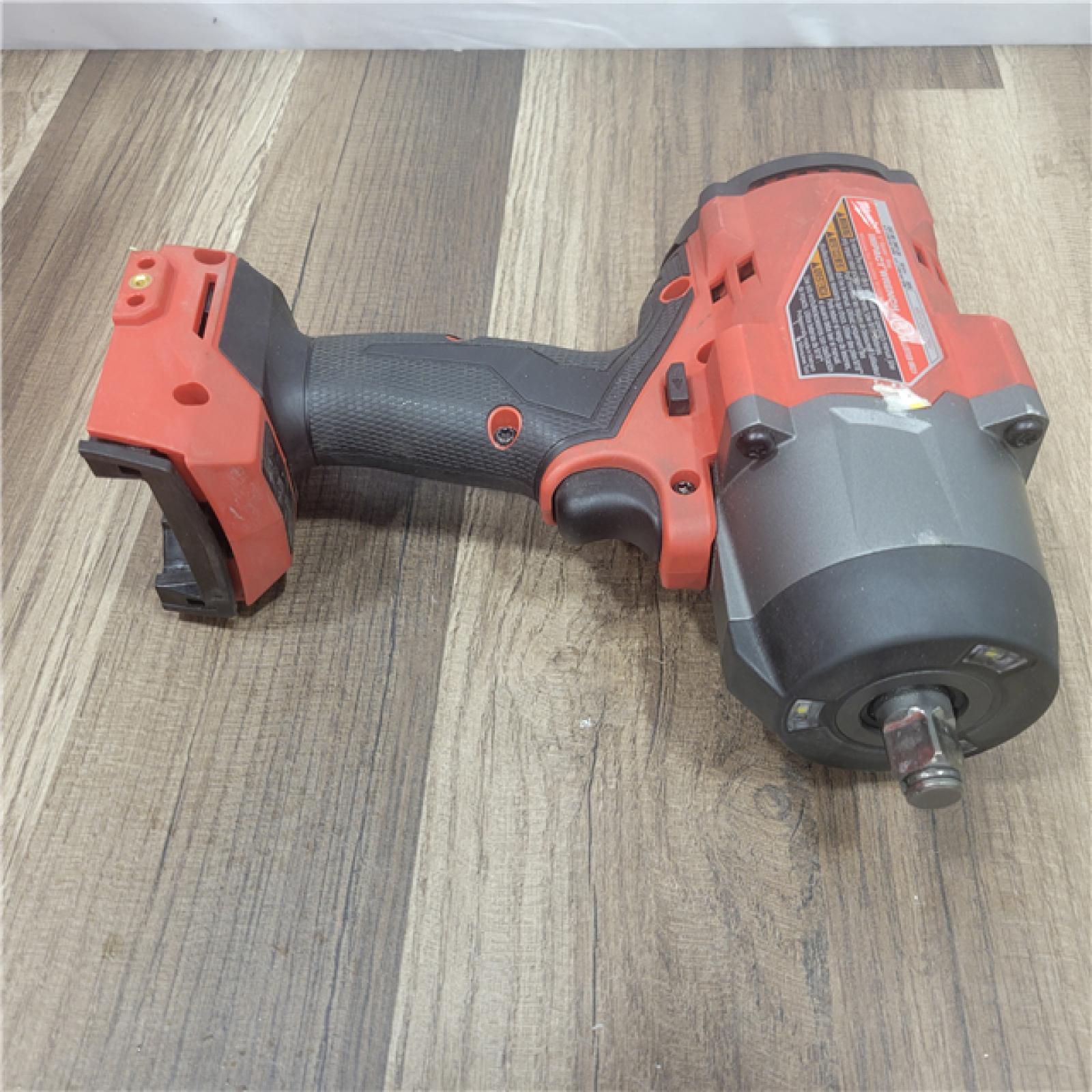 AS-IS  Milwaukee M18 FUEL 18V Lithium-Ion Brushless Cordless 1/2 in. Impact Wrench with Friction Ring (Tool-Only)