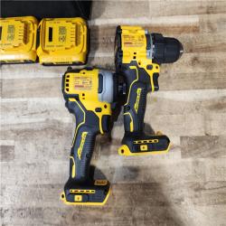HOUSTON LOCATION - AS - IS DEWALT ATOMIC 20-Volt MAX Lithium-Ion Cordless Combo Kit
