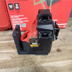 HOUSTON LOCATION - AS-IS (APPEARS LIKE NEW) Milwaukee 12-Volt Lithium-Ion Cordless Green 250 ft. 3-Plane Laser Level Kit