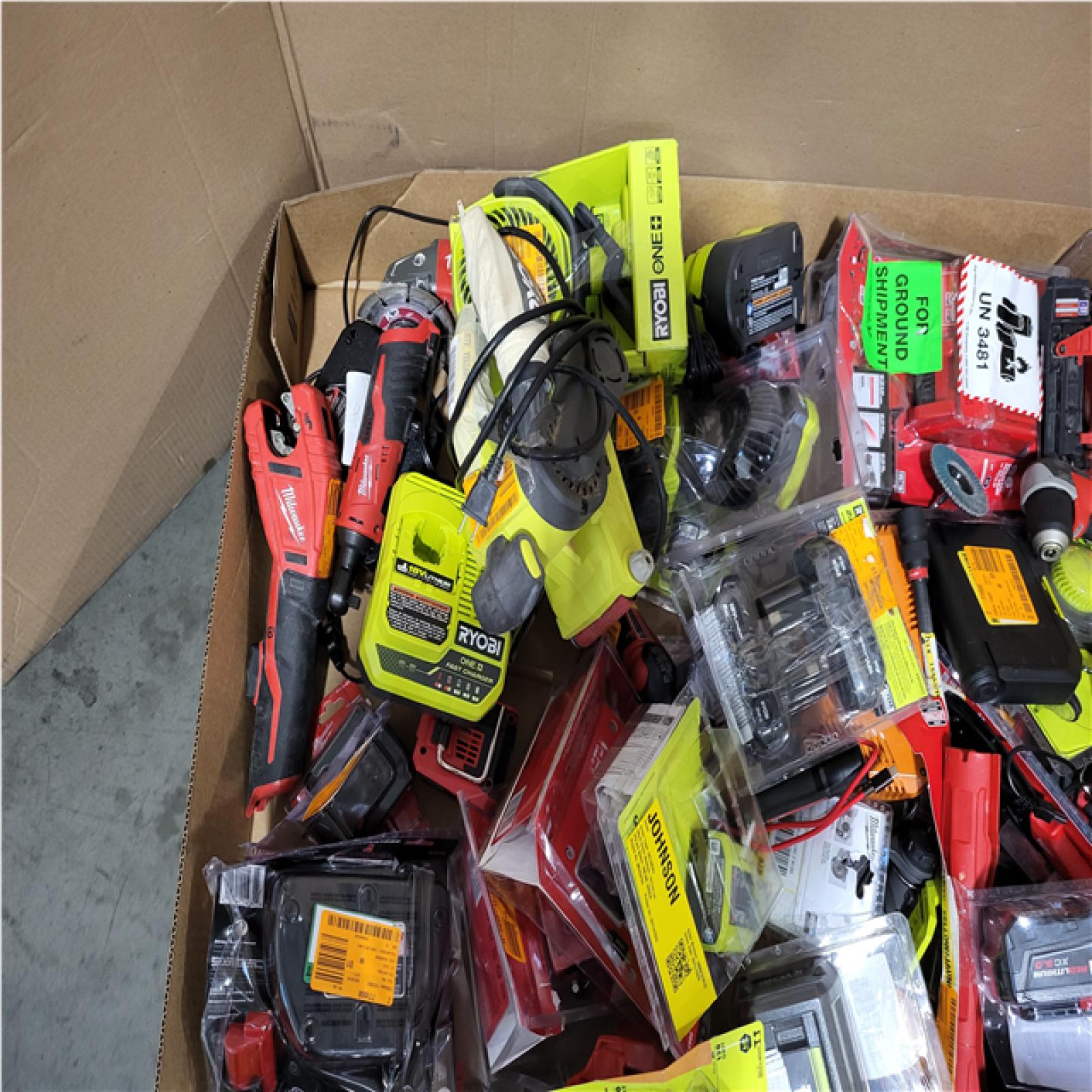 CALIFORNIA AS-IS TOOL PALLET