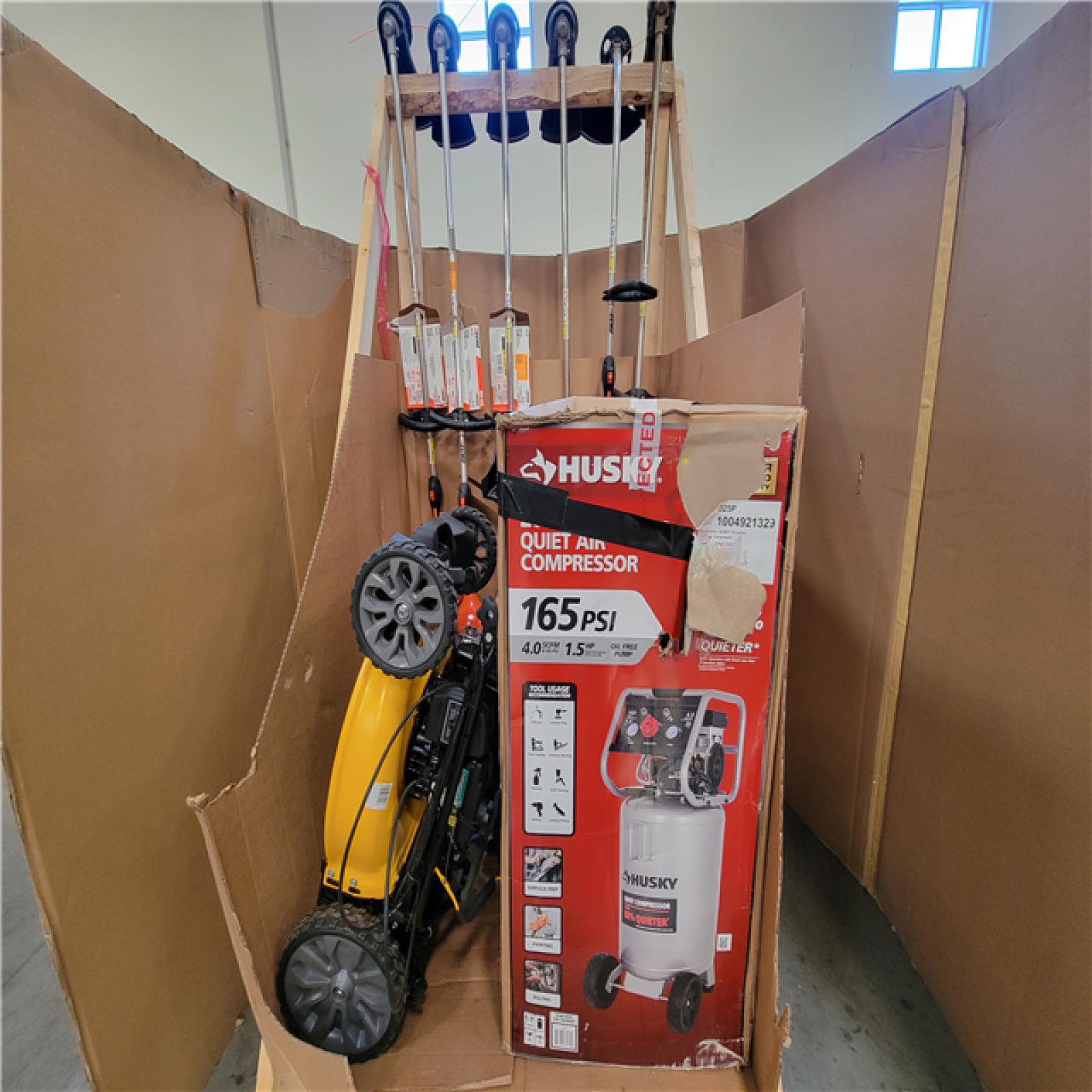 CALIFORNIA AS-IS OUTDOOR POWER EQUIPMENT