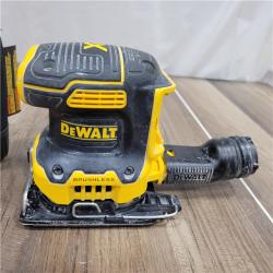 AS-IS  Dewalt 20-Volt MAX Cordless Brushless 1/4 Sheet Sander (Tool-Only)