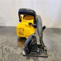 AS-IS- FLEXVOLT 60V MAX Cordless Brushless 7-1/4 in. Wormdrive Style Circular Saw (Tool Only)