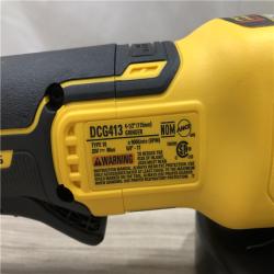 AS-IS DeWalt 20-Volt MAX XR Cordless 4-1/2 in. Small Angle Grinder (Tool-Only)