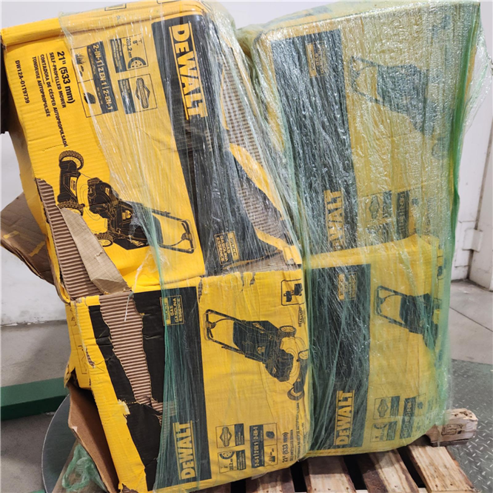 Dallas Location - As-Is DEWALT Lawn Mower Pallet