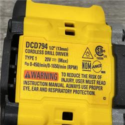 AS-IS DEWALT ATOMIC 20-Volt MAX Lithium-Ion Cordless Combo Kit