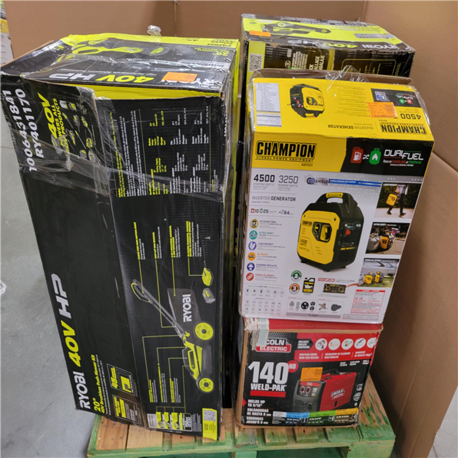 CALIFORNIA AS-IS OUTDOOR POWER EQUIPMENT