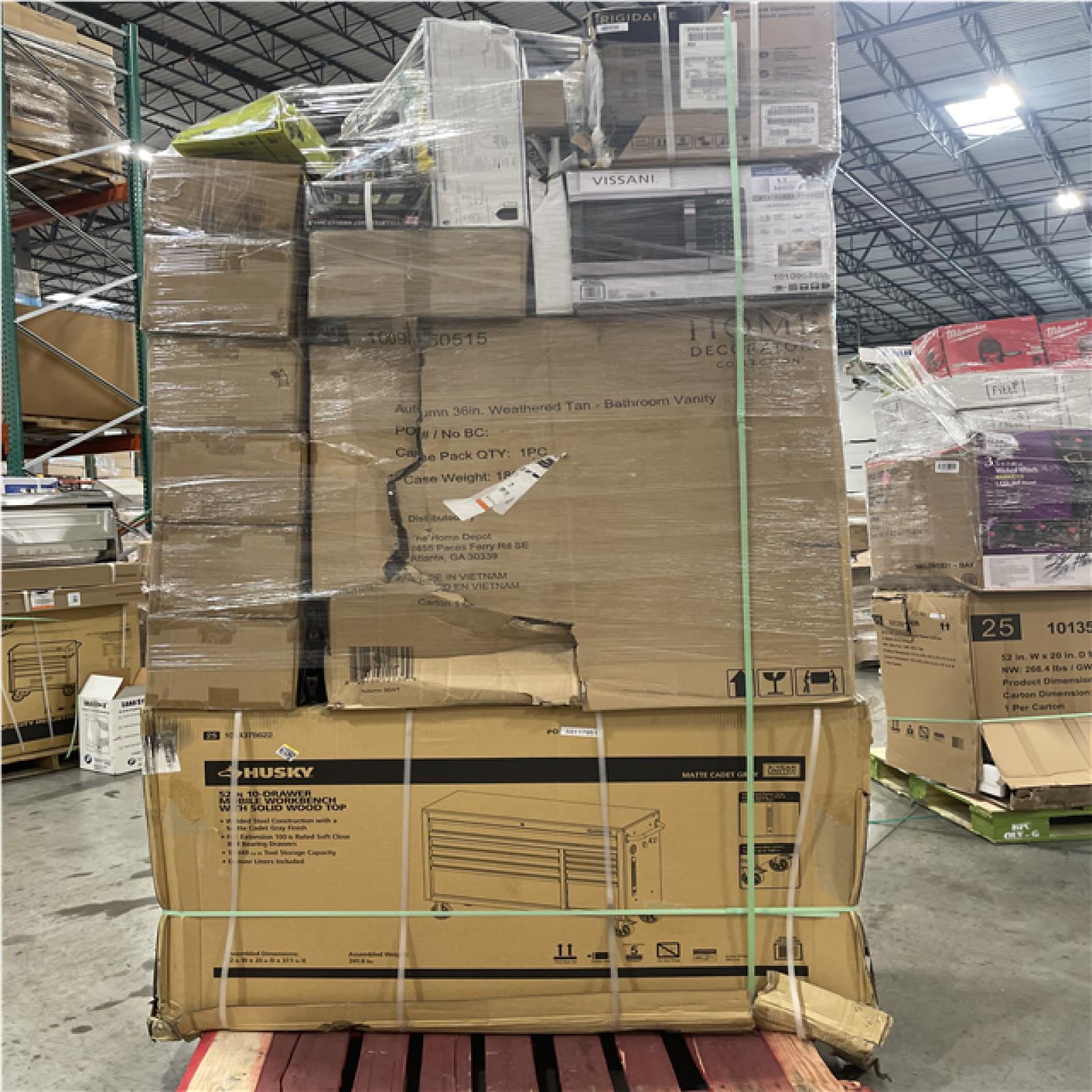 DALLAS LOCATION- AS-IS HOME IMPROVEMENT PALLET