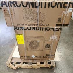 Phoenix NEW TMWINGS 18000 BTU Mini Split Air Conditioner and Heater 230-Volt Through the Wall AC Unit Cools up to 1280 sq. ft. with Remote