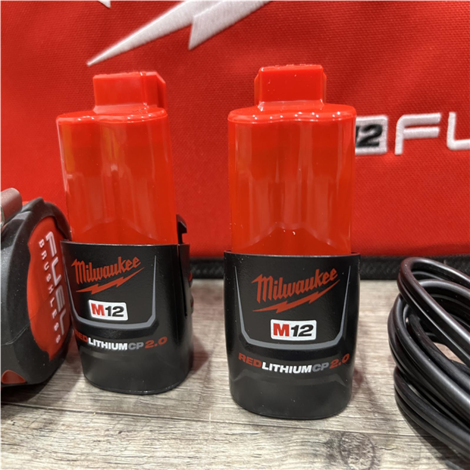 AS-IS Milwaukee FUEL SURGE 12V Lithium-Ion Brushless Cordless 1/4 in. Hex Impact Driver Compact Kit