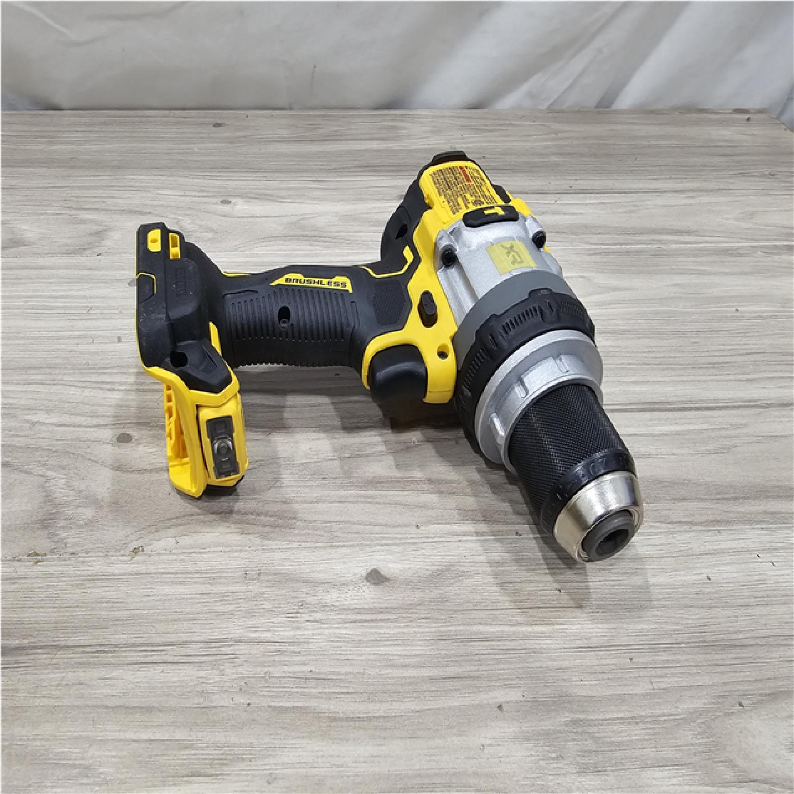 AS-IS DEWALT 20V MAX Brushless Cordless 1/2 3-Speed Hammer Drill (Tool-Only)