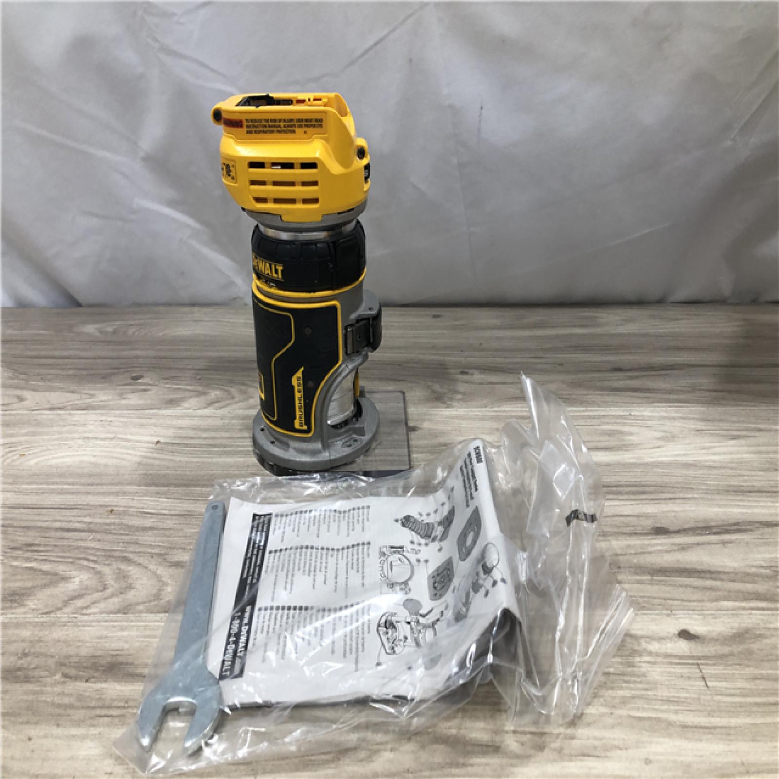 AS-IS Dewalt 20V MAX XR Cordless Compact Router (Tool Only)