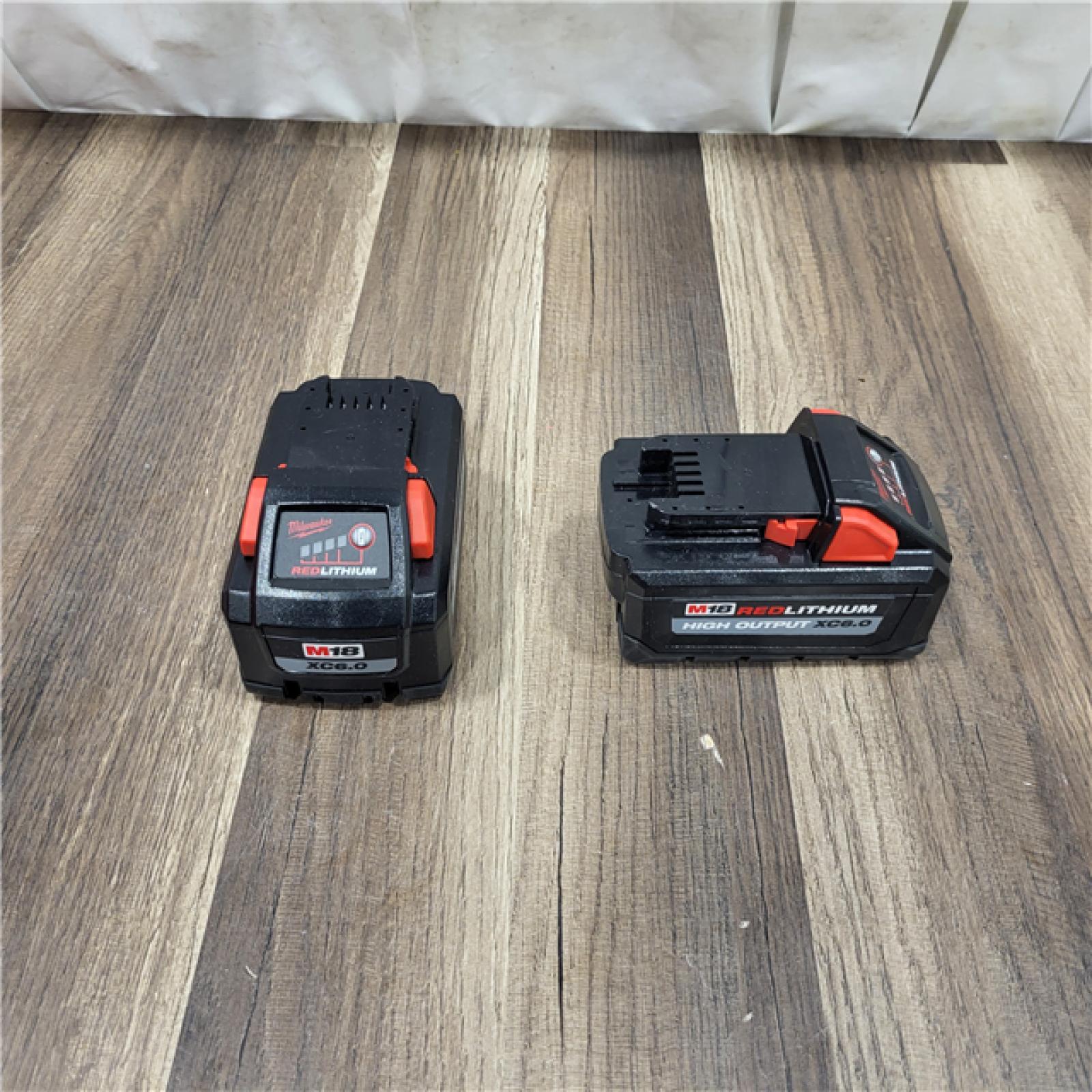 AS IS Milwaukee M18 18V Cordless Brushed 2 Tool Drill/Driver and Impact Driver Kit