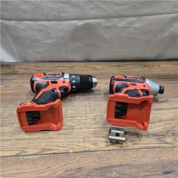 AS-IS Milwaukee 18V Cordless Brushed 2 Tool Drill/Driver and Impact Driver Kit