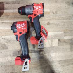 HOUSTON LOCATION - AS-IS (APPEARS LIKE NEW) Milwaukee  FUEL 18V Lithium-Ion Brushless Cordless Hammer Drill and Impact Driver Combo Kit