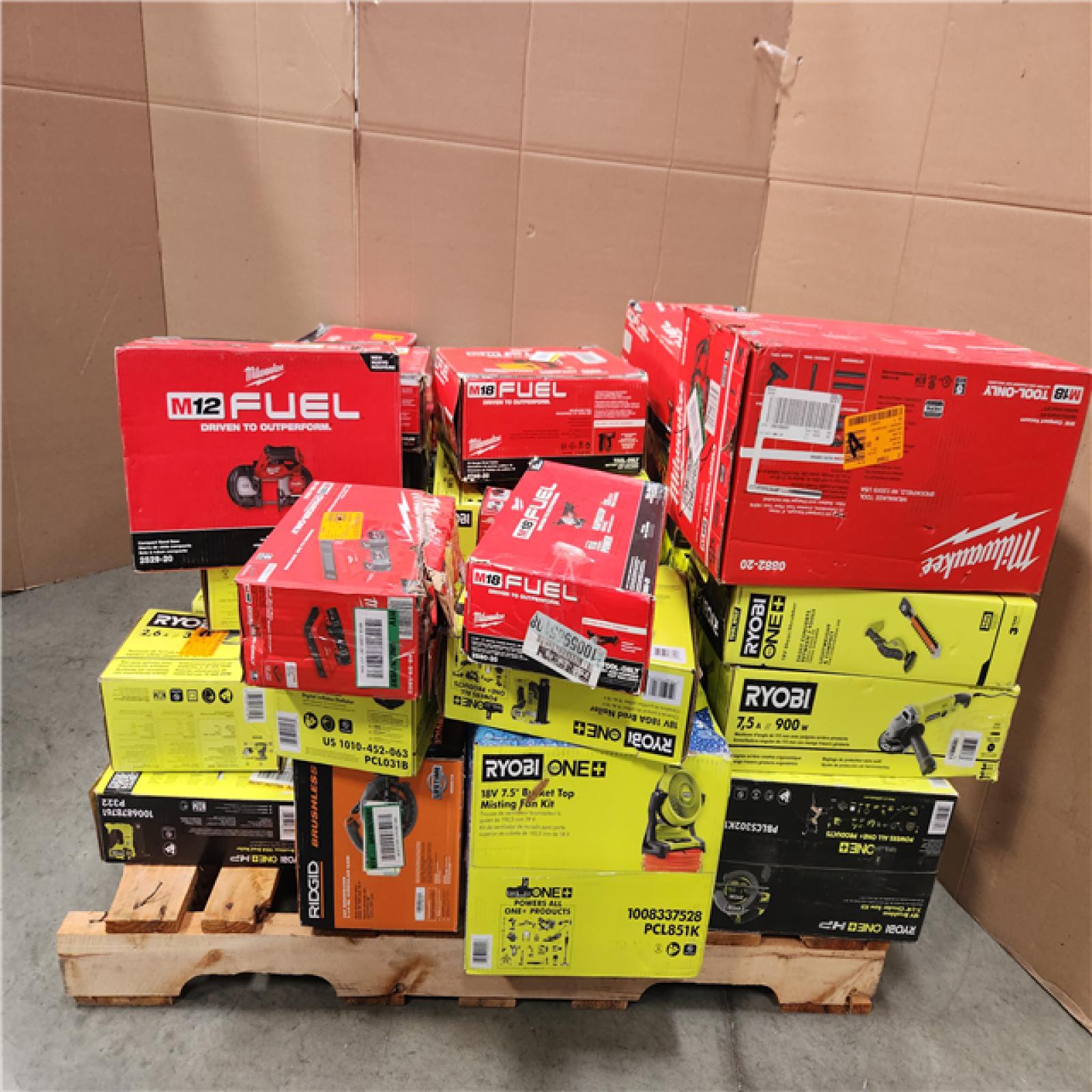 CALIFORNIA AS-IS TOOL PALLET
