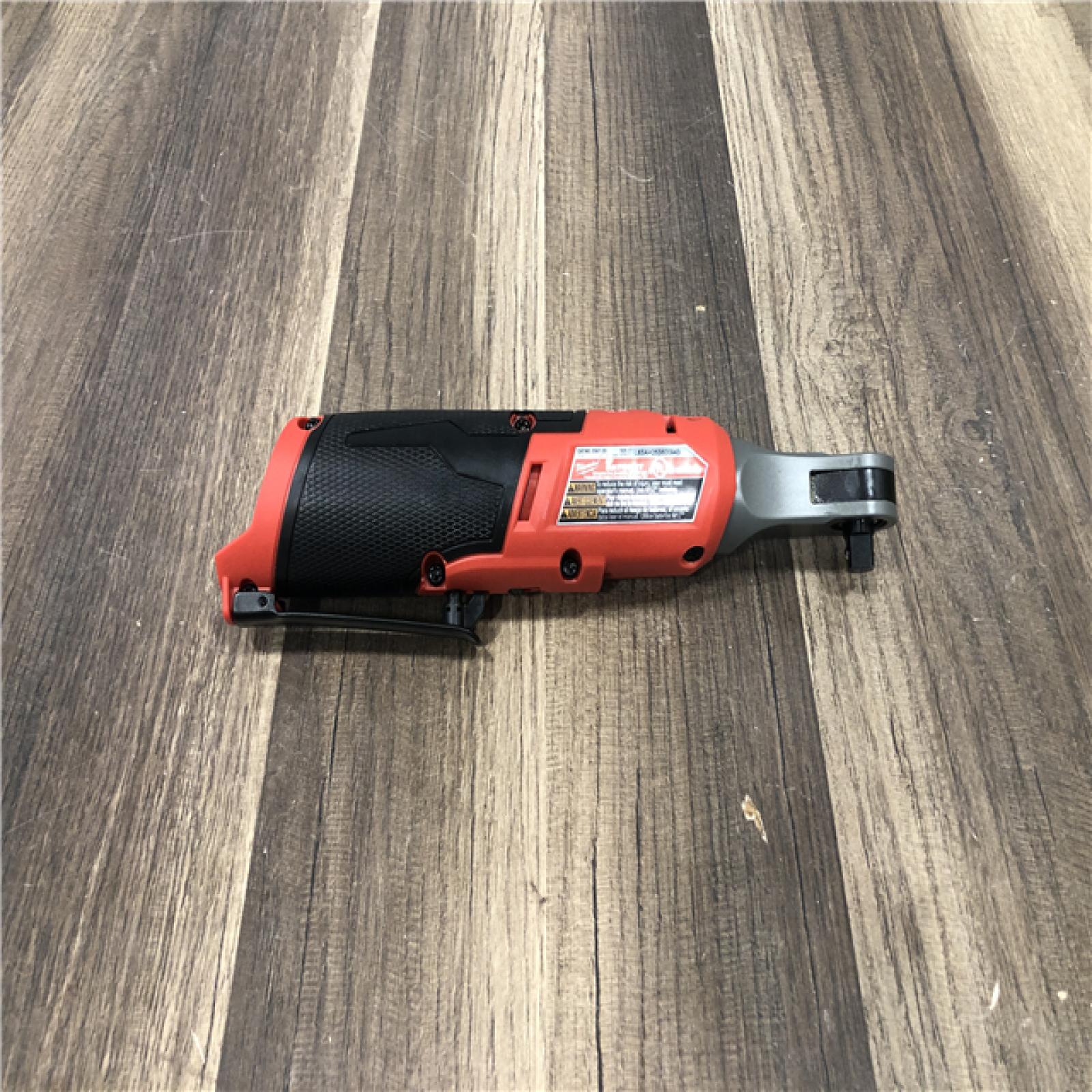 AS-IS Milwaukee  FUEL 12-Volt Lithium-Ion Brushless Cordless High Speed 3/8 in. Ratchet (Tool-Only)