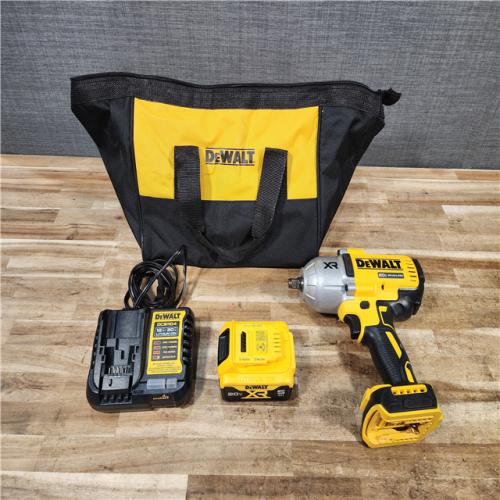 HOUSTON LOCATION - AS - IS DEWALT 20V MAX Cordless 1/2 in. Impact Wrench W/ BATTERY & CHARGER