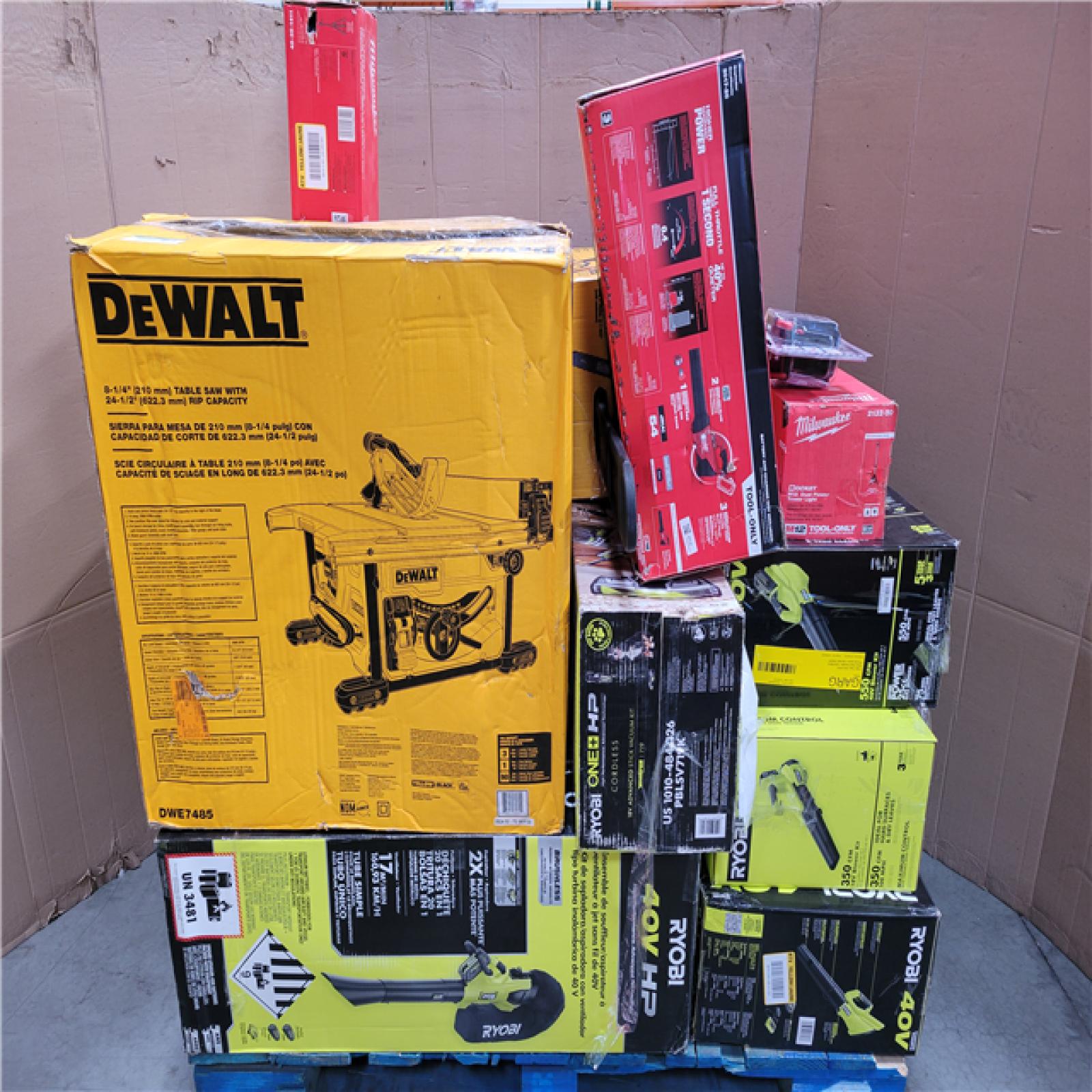 CALIFORNIA AS-IS TOOL PALLET