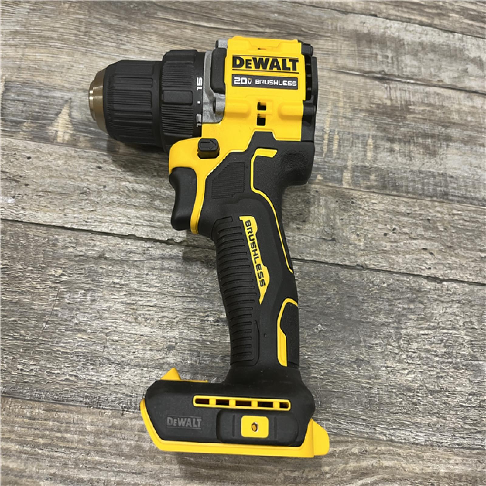 AS-IS DEWALT Atomic 20V Lithium-Ion Cordless Compact 1/2 in. Drill/Driver Kit