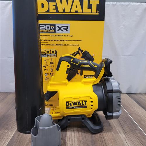 AS-IS DEWALT 20V MAX 125 MPH 450 CFM Brushless Cordless Battery Powered Blower (Tool Only)