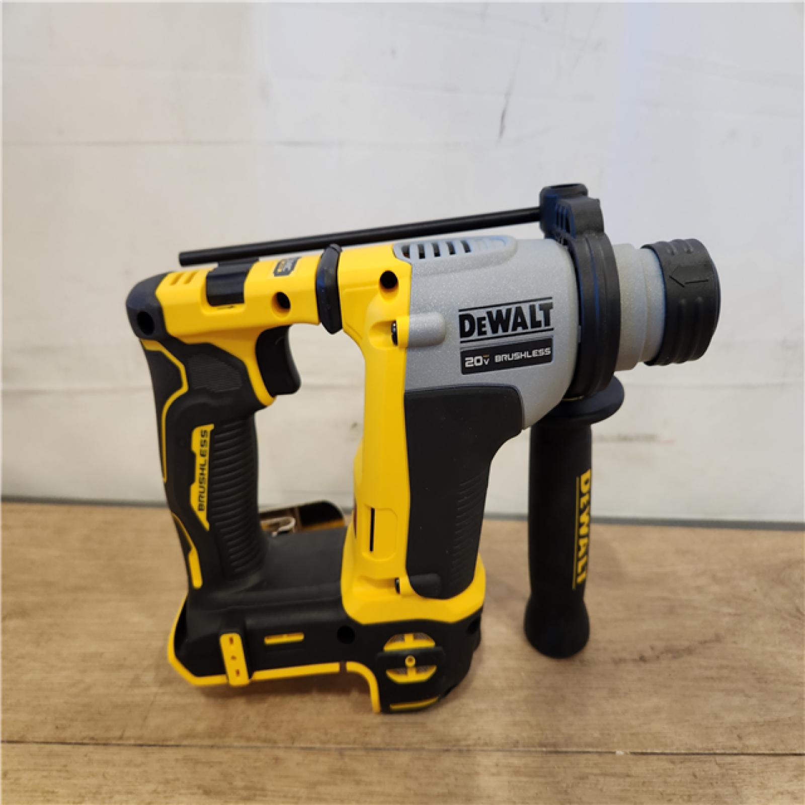 AS-IS- DEWALT ATOMIC 20V MAX Cordless Brushless Ultra-Compact 5/8 in. SDS Plus Hammer Drill (Tool Only)