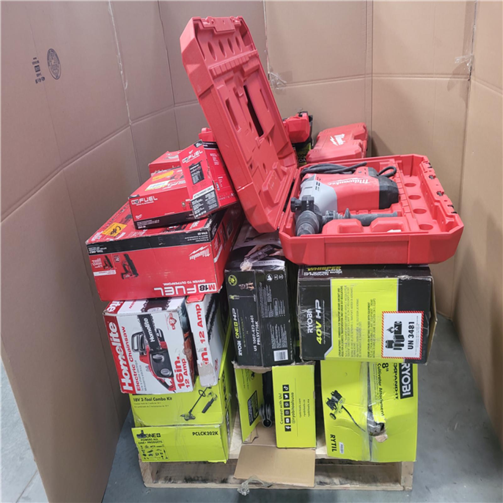 California AS-IS Tool Pallet