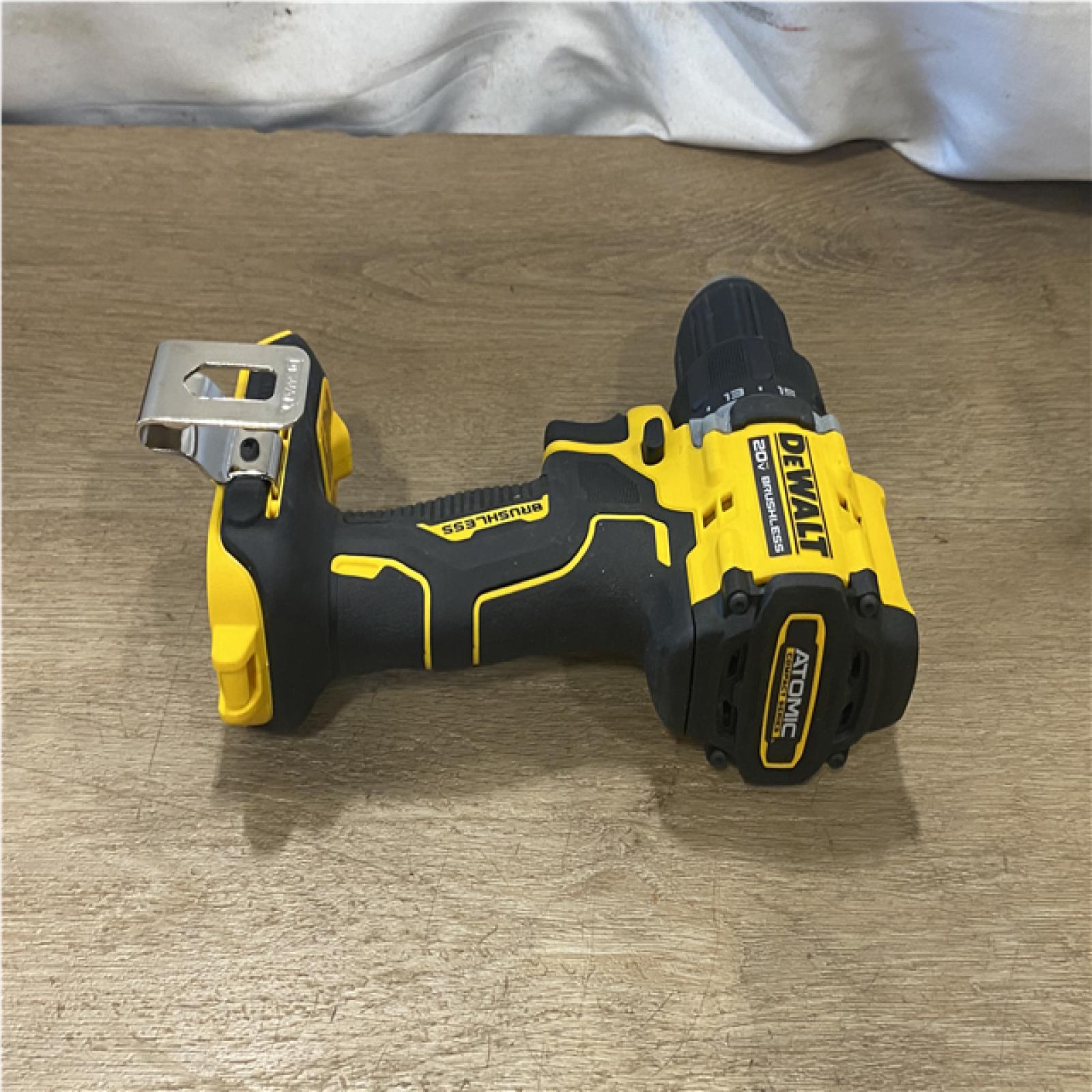 AS-IS DEWALT Atomic 20V Lithium-Ion Cordless Compact 1/2 in. Drill/Driver Kit
